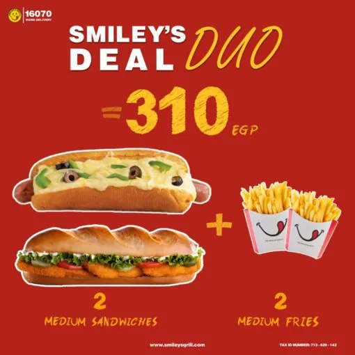 Smiley’s Duo Deal 1